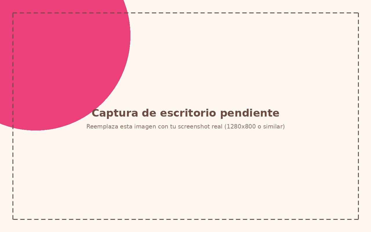 Captura de escritorio del sitio web de Dulcería Mumu